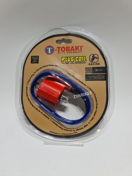 TOBAKI RACING PLUG COIL YAMAHA SPARK 135