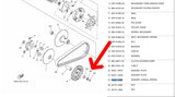 FRONT PULLEY WASHER AEROX V1 NMAX V1