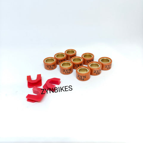 FREE SLIDER ZYN ROLLER RACING 10G 11G 12G YAMAHA AEROX 155 V1 V2 NMAX 155 V1 V2