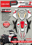 MXK-1 BODY COVER SET YAMAHA AEROX 155 V2