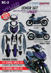RC2 VELOZI BODY COVER SET YAMAHA SNIPER 150 V1 V2