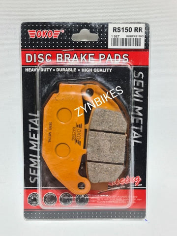 REAR BRAKE PAD RS150R WINNER