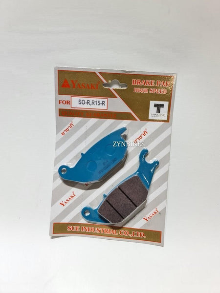 YASAKI REAR BRAKE PAD YAMAHA SNIPER 150 JUPITER 135 X1R R15 Y16ZR