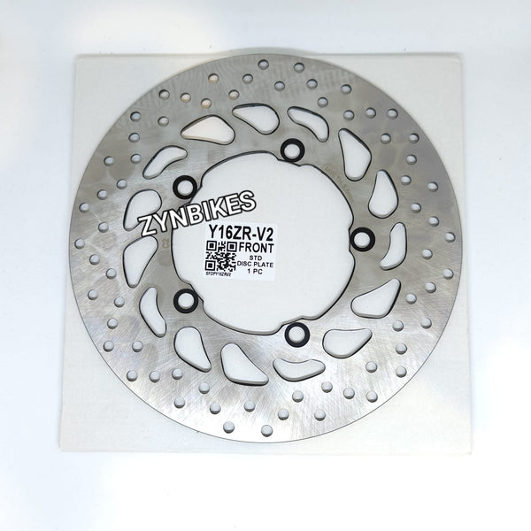 FRONT BRAKE DISC PLATE YAMAHA Y16ZR V2