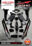 S1 VELOZI BODY COVER SET YAMAHA Y125Z