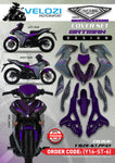 ST6 VELOZI BODY COVER SET YAMAHA Y16ZR V1