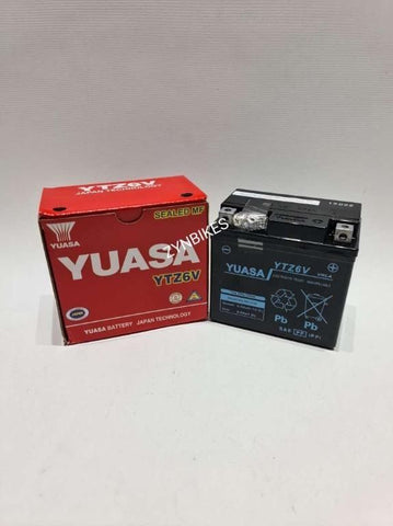 YUASA BATTERY YTZ6V