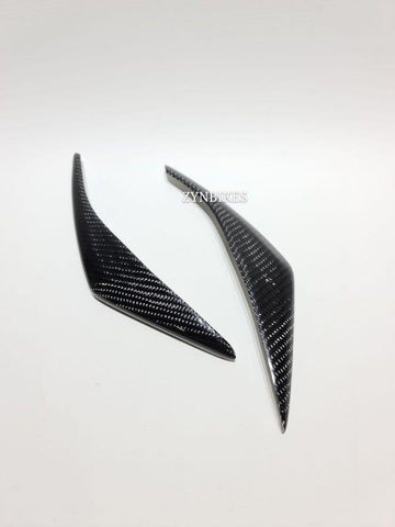 FRONT EYELID COVER CARBON YAMAHA AEROX 155 V1