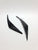 FRONT EYELID COVER CARBON YAMAHA AEROX 155 V1