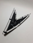 FRONT PANEL COVER CARBON YAMAHA AEROX 155 V1