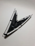 FRONT PANEL COVER CARBON YAMAHA AEROX 155 V1