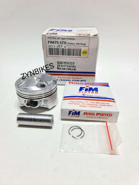 CAST DOME PISTON 57MM YAMAHA SNIPER 150