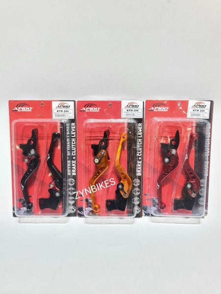 ADJUSTABLE BRAKE LEVER AND CLUTCH LEVER