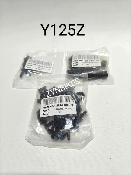 BODY COVER SCREW SET YAMAHA Y125Z