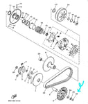 FRONT PULLEY NUT YAMAHA AEROX 155 NMAX 155