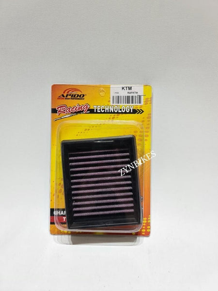 WASHABLE AIR FILTER KTM DUKE