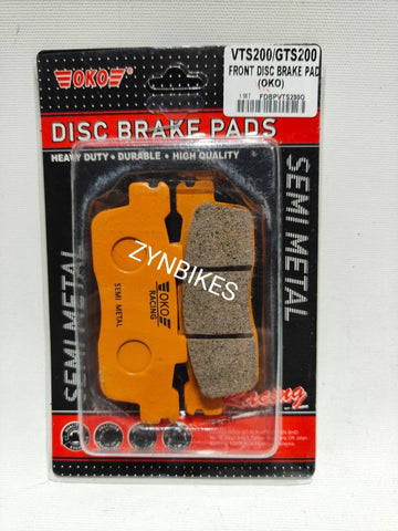 FRONT BRAKE PAD SYM GTS 200