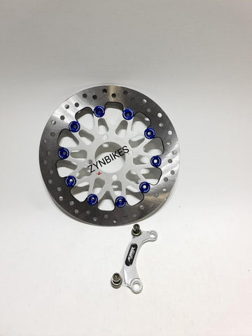 FRONT FLOATING DISC PLATE 267MM WITH BRACKET