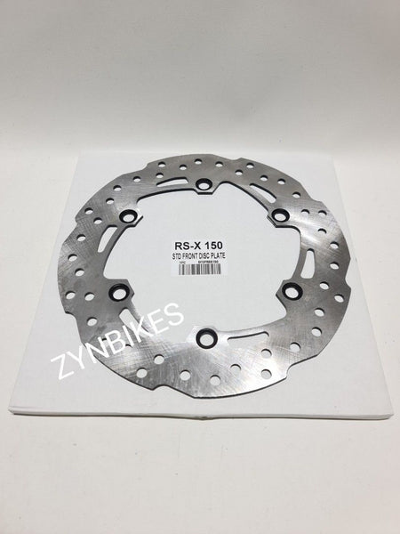 FRONT DISC BRAKE PLATE RS150R WINNER