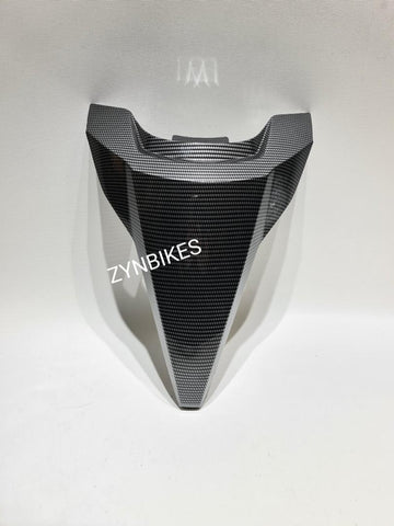 FRONT PANEL COVER PLASTIC CARBON