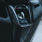 FRONT SWITCH COVER CARBON YAMAHA NMAX 155 V2