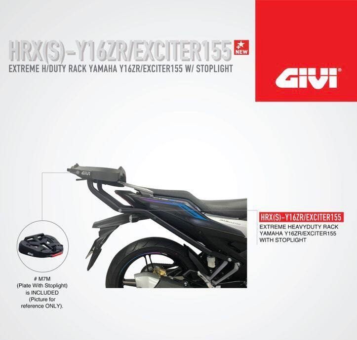 GIVI MONORACK HD YAMAHA Y16ZR – ZYNBIKES