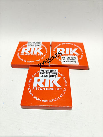 PISTON RING 62MM 63MM 65MM YAMAHA SNIPER 150