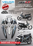 RC1 VELOZI BODY COVER SET YAMAHA JUPITER 135