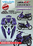 JA2 VELOZI BODY COVER SET YAMAHA JUPITER 135