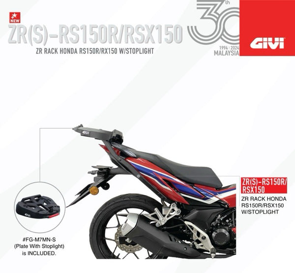 GIVI RACK MONORACK HONDA RS150R RS150 RSX 150 WINNER X