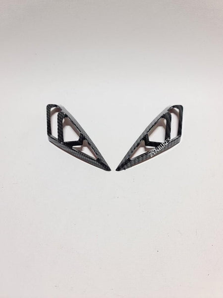 PLASTIC CARBON SIGNAL COVER YAMAHA AEROX 155 V1