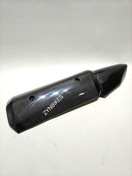 EXHAUST COVER SIDE BACK CARBON YAMAHA XMAX 300 V1 V2