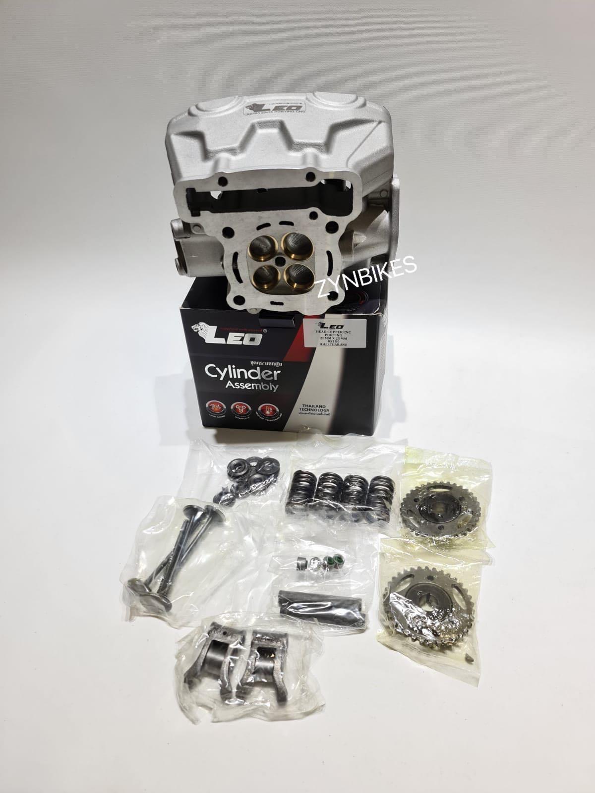 Cylinder Head R150 RACING HEAD 25/22 HONDA RS150R WINNER – ZYNBIKES