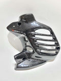 RADIATOR COVER CARBON YAMAHA NMAX 155 V2 AEROX 155 V2
