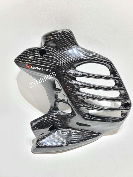 RADIATOR COVER CARBON YAMAHA NMAX 155 V2 AEROX 155 V2