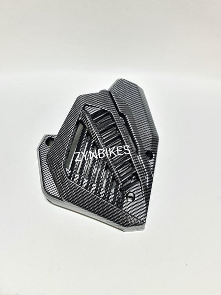 RADIATOR COVER PLASTIC CARBON
