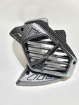 RADIATOR COVER PLASTIC CARBON YAMAHA AEROX 155 V2