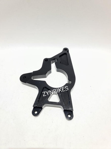 REAR CALIPER BRACKET BELOW