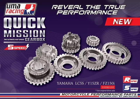 UMA RACING QUICK MISSION GEAR BOX
