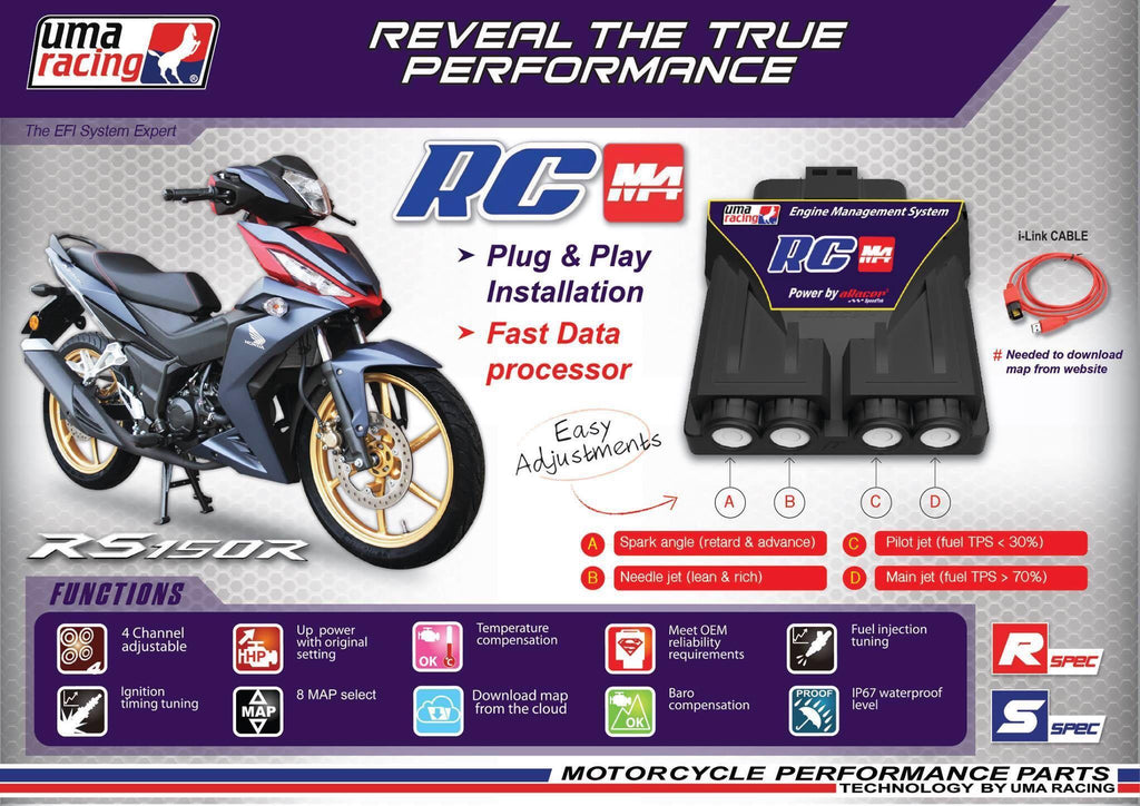 UMA RACING ECU HONDA RS150R – ZYNBIKES
