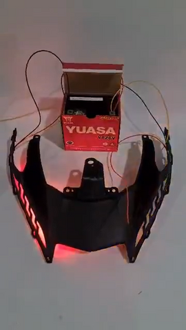 TAIL LIGHT WITH SIGNAL YAMAHA AEROX 155 V2