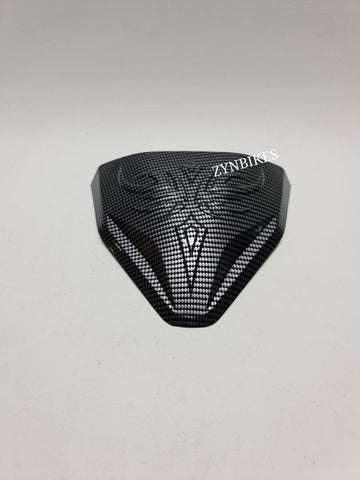 VISOR PLASTIC CARBON