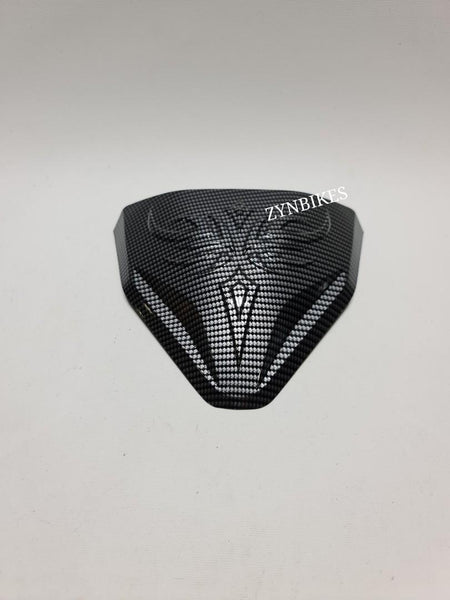 VISOR PLASTIC CARBON