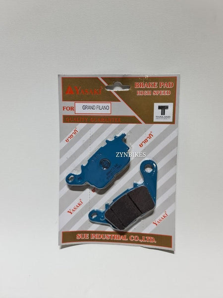 YASAKI FRONT BRAKE PAD YAMAHA SNIPER 150 AEROX 155 NMAX 155